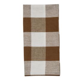 Wicklow Napkin-Brown And Cream