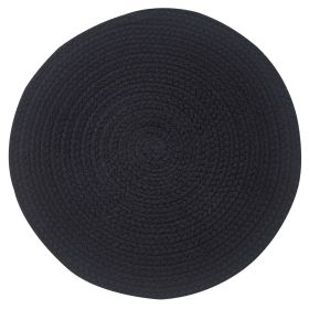 Essex Round Placemat - Black