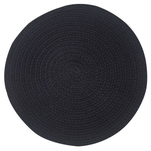 Essex Round Placemat - Black