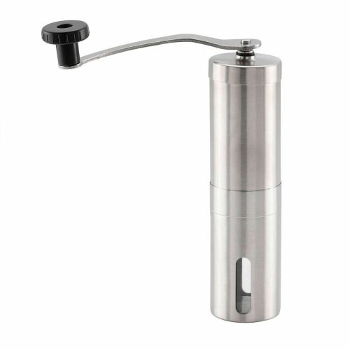 Hand Crank Pepper Conical Burr Grinder Coffee Beans Mill Muller Stainless Steel Hand Crank Pepper Conical Burr Grinder Coffee Beans Mill Muller Stainless Steel